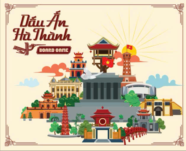 Dấu Ấn Hà Thành Board Game – Hình ảnh các di tích Hà Nội